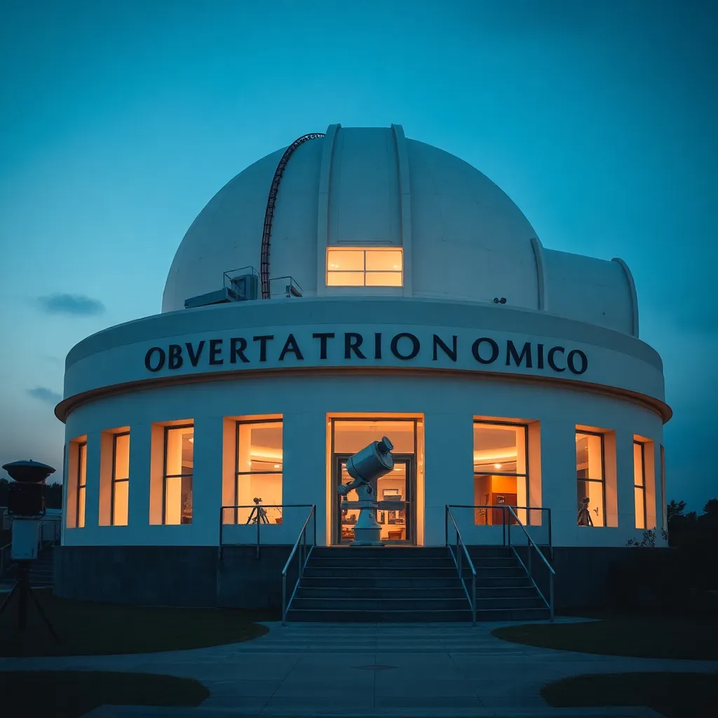 observatorios astronomicos cerca de mi Observatorio Astronómico